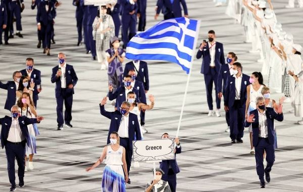 Парад спортсменов начался на церемонии открытия Олимпиады в Токио
